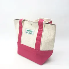 ◇ Θ LOGOS ×コメダ珈琲 トートバッグ アイボリー レッド レディース E  【1503310001426】