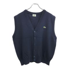 LACOSTE フリース ベスト M スペイン製 - メルカリ