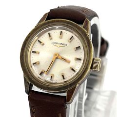 ◆LONGINS◆ロンジン 稼働 手巻き 腕時計 レディース ゴールド ブラウン