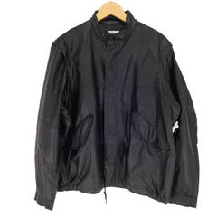 FREAK'S STORE ブラックレザーライダースジャケット FREAK'S STORE ブルゾン アウター LEATHERETTE RIDERS JACKET