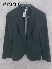 ◇ 23区 ニジュウサンク 薄手 テーラード ジャケット サイズ38 ブラック レディース 【中古】 【1002801162665】