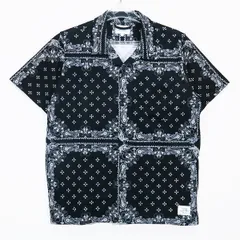 THE CRIMIE クライミー BANDANA S/S SHIRT バンダナ ショートスリーブ シャツ ブラック 半袖 サイズMのサムネイル