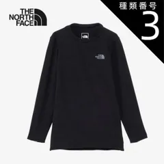 種類3：(K)ブラック/120 ザ・ノース・フェイス キッズ アンダーウエア カットソーTHE NORTH FACE NUJ62340 L/S WARM CREW ロングスリーブウォームクルー インナー 光電子 メール便  ノースフェイス (230927) 子