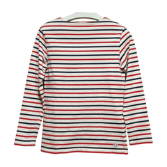 匿名配送 美品 オーシバル ORCIVAL 長袖Tシャツ トリコロール ボーダー バスクシャツ 3 レディース ボートネック