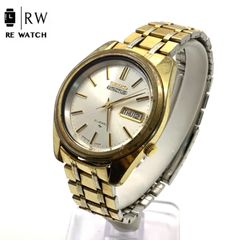 SEIKO5 ゴールド　ジュビリーブレス　自動巻き SEIKO5 ゴールド ジュビリーブレス 自動巻き - メルカリ