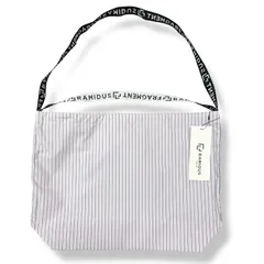 参考上代16500円 未使用品 fragment design × RAMIDUS SHOULDER BAG ストライプ ショルダーバッグ コラボ フラグメントデザイン ラミダス B008108 ピンク L  96873A3のサムネイル