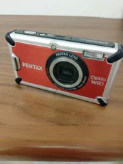 PENTAX Optio W80 コンパクトデジタルカメラ 充電器付き 水中撮影が可能な防水タイプのコンパクトデジタルカメラ「PENTAX