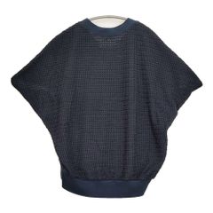 45R/45rpm レース×天竺ブラウス 定価46200円 長袖Tシャツ