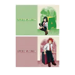 【新品/公式】僕のヒーローアカデミア_クリアファイルセット 5.蛙吹梅雨・切島鋭児郎 公式グッズ colleize