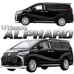 1/18 アルファード ALPHARD 30系後期 ブラック エアロ ホイール ドア 