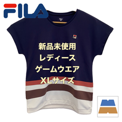 <新品・未使用＞FILA/ フィラ　レディース　ゲームシャツ　XLサイズ　VL2517