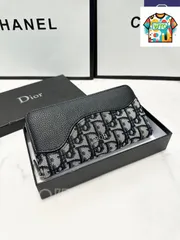 【今日特価】Dior ディオール シングルジッパー小型ポーチ 表裏とも頭層牛皮で製作-WTO輸入2