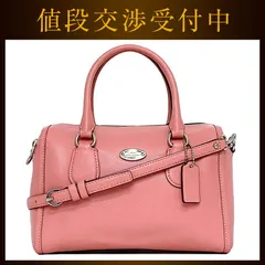 コーチ ２way バッグ ec-21547 ピンク F33329 美品