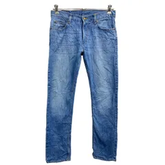 Lee デニムパンツ W32 リー ブルー コットン 古着卸 アメリカ仕入 2405-1352