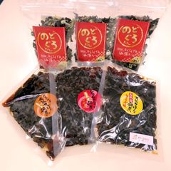 「鳥取県産」きくらげの佃煮3種と、のどぐろだしきくらげと海藻スープ♪