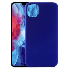 iPhone12 ケース iPhone12 Pro アイフォン12 プロ  耐衝撃 シンプル さらさら ハード ケース 【Color】 ブルー