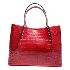 ◎◎Christian Louboutin クリスチャンルブタン CABAROCK 3205189 レッド トートバッグのサムネイル