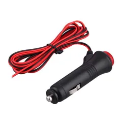 シガーソケット オス スイッチ LED付き ヒューズ内蔵 12V 24V 1個