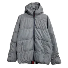 TOMMY HILFIGER 中綿ジャケット トミーフィルフィガー レディース M~ グレー 防寒 フルジップ 古着卸 アメリカ仕入 a612-6617