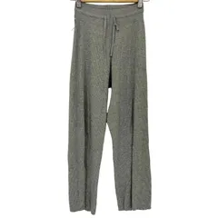 ユニクロ UNIQLO 23AW ウォッシャブルニットリブパンツ レディース JPN：M 