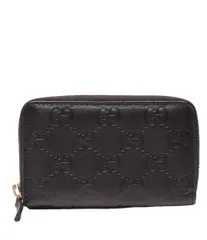 GUCCI(グッチ) / コインケース/レザー/BLK/総柄/レディース