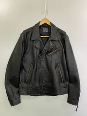 KADOYA K'S PRODUCT ブラックライダースジャケット 3L カドヤKADOYA K'S LEATHER ブラックレザージャケット 3L KADOYA