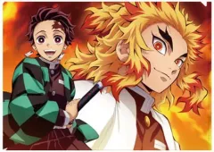 【中古】クリアファイル 竈門炭治郎と煉獄杏寿郎 A4クリアファイル 「鬼滅の刃」