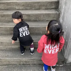 ロゴ　スウェット　ワンピース　韓国子供服