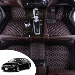 トヨタ マーク Mark X 120系130系 フロアマット 品質保証 PUレザーフロアマット 車種専用設計 Mark X 2007-2016 カーマットカスタム車のフ