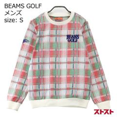 完売品✨ビームスゴルフ オレンジレーベル スプラッシュ柄 クルー