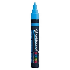三菱鉛筆 ブラックボードポスカ 中字丸芯（1．8～2．5ｍｍ） 水色 PCE2005M1P.8のサムネイル