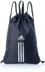 【新着商品】プールバッグ 旅行 運動 部活 水泳 軽量 シューズ収納 巾着 お着替え入れ 体育着入れ ジムサック ナップサック [アディダス]