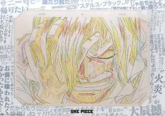 【中古】雑貨 サンジ メモリアル原画アート 「一番くじ ワンピース バトルメモリーズ 」 E賞