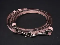 ■美品■ COACH コーチ レザー バッグ用 ショルダーストラップ 斜め掛け レディース ピンク系 AS0811