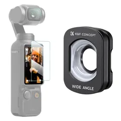【在庫処分】Concept DJI OSMO Pocket 3用磁気式フィルター 広角レンズ K&F 広角120°撮影範囲 倍率0.72X 広角フィルター 磁気吸着 装着便利 AGC光学ガラス 28層ナノコーティング 防水防汚のサムネイル
