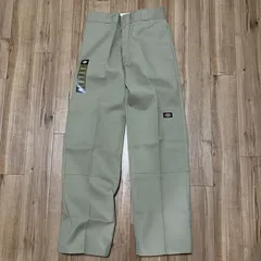 ★BIG SIZE★ 本場USAモデル Dickies ディッキーズ LOOSE FIT ダブルニー カーキ 極太モデル 85283 (JNS93)