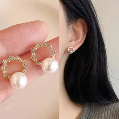 ピアス　パールピアス　レディース　アクセサリー　お呼ばれピアス　真珠