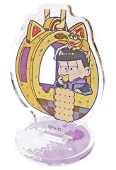 【中古】アクリルスタンド・アクリルパネル 一松 「おそ松さん×COLLABO CAFE HONPO 第1弾 トレーディングミニキャラアクリルスタンド」