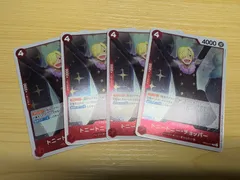 ワンピース　トニートニー・チョッパー R OP10-011  4枚セット