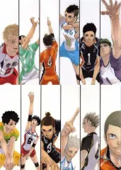 【中古】クリアファイル オポジット＆リベロ/アウトサイドヒッター A4描き下ろしプレースタイルイメージクリアファイル(2枚組み) 「ハイキュー!!展 東京」