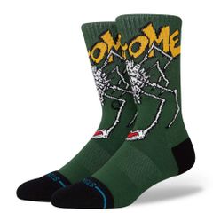 STANCE スタンス Welcom Wilbur CREW SOCKS (GREEN) ソックス 靴下 Welcom Skateboards コラボモデル