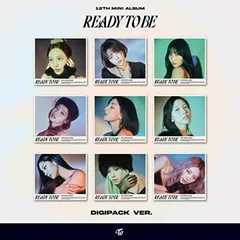 TWICE-READY TO BE(Digipack Ver.)（韓国盤）