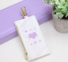 【新品未使用・訳アリ】ディズニープリンセス　ランドセルキーケース　＜鍵入れ・キーホルダー・キーチェーン＞　カギリターン機能搭載　シブヤオリジナル