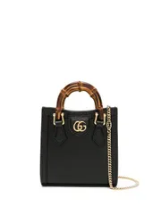 グッチ ダイアナ・レザー・スーパーミニ・バッグ 送料無料