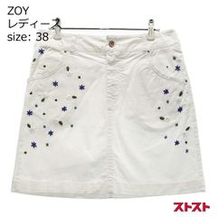 新品】ZOY ゾーイ ショートパンツ キュロット 白 短め丈 36 夏用