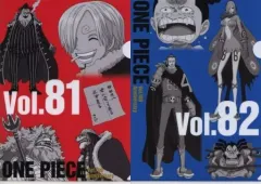 【中古】クリアファイル 集合/vol.81＆82 A4ヒストリークリアファイルセット(2枚組) 「一番くじ ワンピース WT100記念 尾田栄一郎描き下ろし 大海賊百景」 K賞