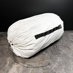 スタッフサック　スタッフバッグ　コンプレッションバッグ　タイベック　軽量　登山　UL　ホワイト
