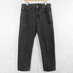 90's Levi's 505 USA製 "サルファブラック" ブラックデニムパンツ W35