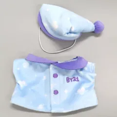 【中古】ぬいぐるみ パジャマ(総柄) たっとんぬいぐるみ用コスチューム 「BT21」