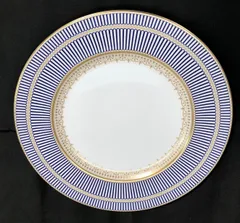 ［新品］★アンセミオン　ブルー★ケーキプレートセット　希少品 新品］Wedgwood☆アンセミオン ブルー☆ケーキプレートセット